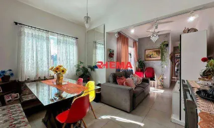 Apartamento com 2 dormitórios à venda, 70 m² por R$ 640.000,00 - Campo Grande - Santos/SP