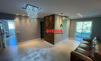 Apartamento com 3 dormitórios à venda, 83 m² por r$ 750.000,00 - marapé - santos/sp