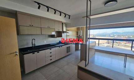 Apartamento com 2 dormitórios para alugar, 65 m² por R$ 6.028,00/mês - Ponta da Praia - Santos/SP