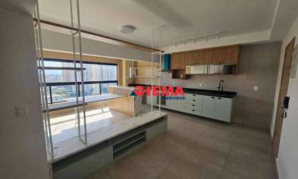 Apartamento com 2 dormitórios para alugar, 65 m² por R$ 5.528,00/mês - Ponta da Praia - Santos/SP