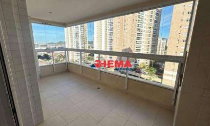 Apartamento com 3 dormitórios para alugar, 92 m² por R$ 5.300,01/mês - Ponta da Praia - Santos/SP