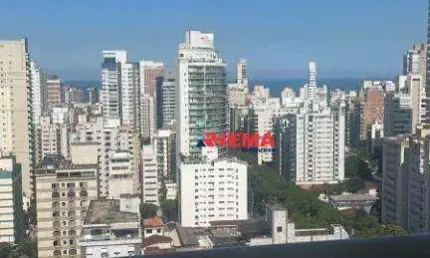 Apartamento com 2 dormitórios para alugar, 65 m² por R$ 6.900,01/mês - Boqueirão - Santos/SP