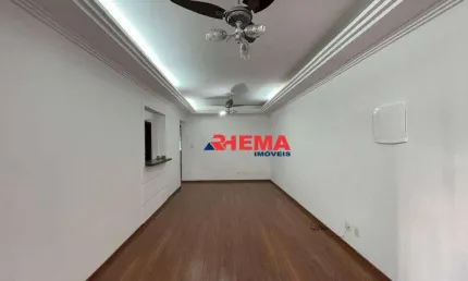 Apartamento com 2 dormitórios à venda, 90 m² por r$ 600.000,00 - gonzaga - santos/sp