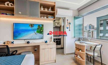 Sala Living para alugar, 25 m² por R$ 4.200/mês - Embaré - Santos/SP