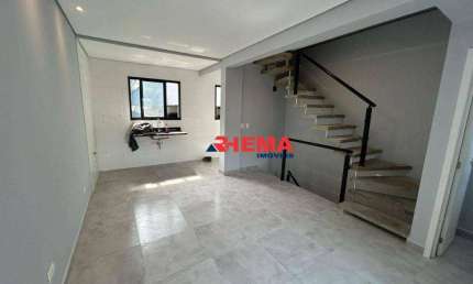 Sobrado com 2 dormitórios à venda, 116 m² por R$ 650.000,00 - Marapé - Santos/SP