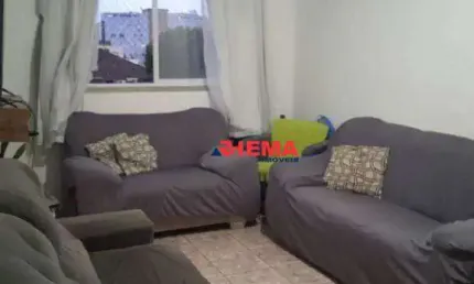 Apartamento com 2 quartos à venda na Rua Aureliano Coutinho, Embaré, Santos