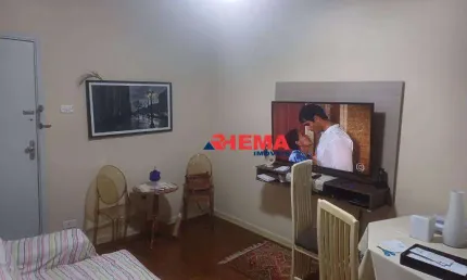 Apartamento com 2 dormitórios à venda, 80 m² por r$ 318.000,00 - macuco - santos/sp