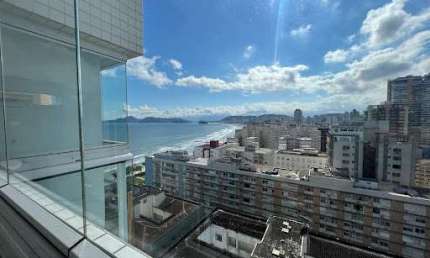 Apartamento com 3 dormitórios para alugar, 135 m² - Embaré - Santos/SP