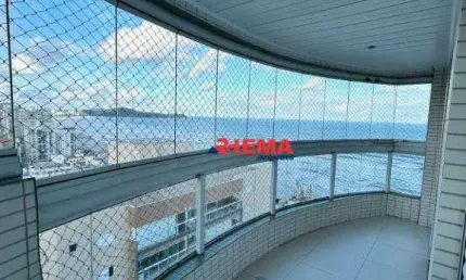 Apartamento com 4 dormitórios para alugar, 194 m² por R$ 12.000,01/mês - Aviação - Praia Grande/SP