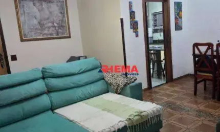 Apartamento com 3 dormitórios à venda, 129 m² por r$ 600.000,00 - josé menino - santos/sp