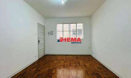 Apartamento com 2 dormitórios para alugar, 59 m² por R$ 3.000,02/mês - Gonzaga - Santos/SP