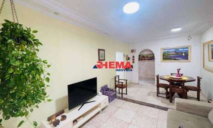 Apartamento com 2 dormitórios para alugar, 75 m² por R$ 3.800,01/mês - Embaré - Santos/SP