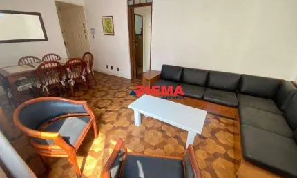 Apartamento com 2 dormitórios à venda, 118 m² por R$ 540.000,00 - Gonzaga - Santos/SP