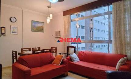 Apartamento com 3 dormitórios à venda, 117 m² por R$ 850.000,00 - Aparecida - Santos/SP