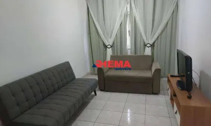 Apartamento com 1 dormitório para alugar, 50 m² por R$ 2.350,01/mês - Itararé - São Vicente/SP