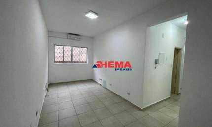Apartamento com 2 dormitórios para alugar, 70 m² por R$ 2.550/mês - Encruzilhada - Santos/SP