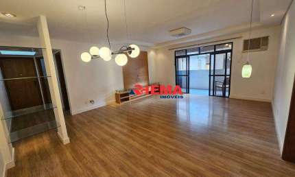 Apartamento para alugar, 142 m² por R$ 7.000,01/mês - Gonzaga - Santos/SP