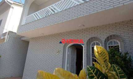 Sobrado com 4 dormitórios à venda, 226 m² por R$ 1.280.000,00 - Embaré - Santos/SP