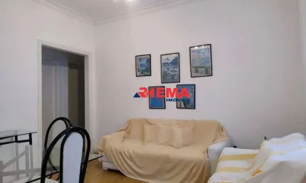 Apartamento com 2 dormitórios à venda, 65 m² por R$ 490.000,00 - Aparecida - Santos/SP