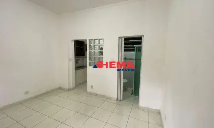 Kitnet com 1 dormitório à venda, 24 m² por r$ 265.000,00 - embaré - santos/sp