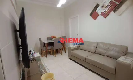 Apartamento com 1 dormitório à venda, 59 m² por R$ 390.000,00 - Boqueirão - Santos/SP