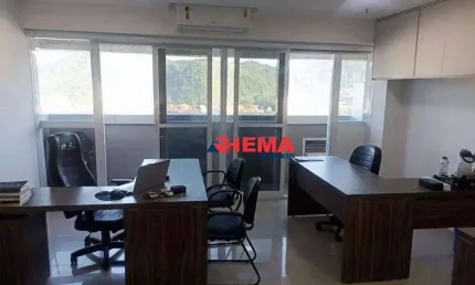 Sala para alugar, 42 m² por R$ 3.300,01/mês - Vila Belmiro - Santos/SP