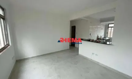 Apartamento com 2 dormitórios para alugar, 80 m² por R$ 3.000,02/ano - Boqueirão - Santos/SP
