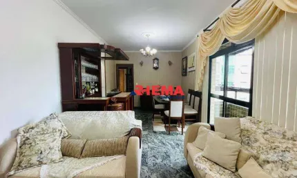 Apartamento com 3 dormitórios à venda, 111 m² por R$ 1.399.000,00 - Aparecida - Santos/SP