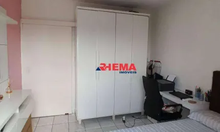 Kitnet com 1 dormitório à venda, 42 m² por R$ 190.000,00 - José Menino - Santos/SP