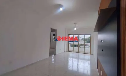 Apartamento com 2 dormitórios para alugar, 85 m² por R$ 3.500,01/mês - Aparecida - Santos/SP