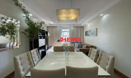 Apartamento com 3 dormitórios à venda, 135 m² por R$ 890.000,00 - Ponta da Praia - Santos/SP