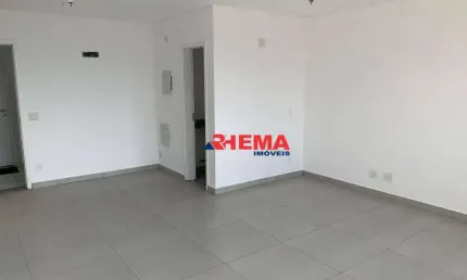 Sala para alugar, 42 m² por r$ 2.200,01/mês - vila matias - santos/sp