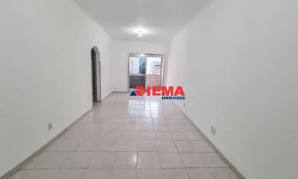 Apartamento com 2 dormitórios para alugar, 100 m² por R$ 3.500,02/mês - Vila Matias - Santos/SP