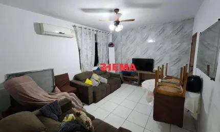 Apartamento com 3 dormitórios à venda, 82 m² por r$ 430.000,00 - aparecida - santos/sp