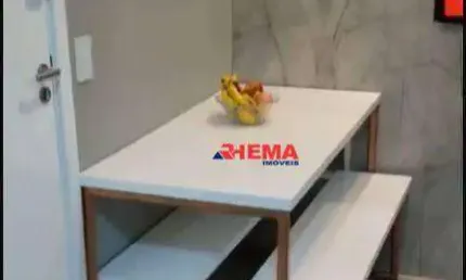 Apartamento com 2 dormitórios para alugar, 40 m² por r$ 2.500,01/mês - castelo - santos/sp