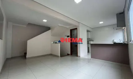 Sobrado com 2 dormitórios à venda, 100 m² por r$ 535.000,00 - macuco - santos/sp