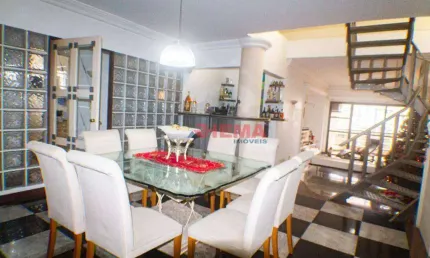 Apartamento Duplex com 4 dormitórios à venda, 480 m² por R$ 3.250.000,00 - Ponta da Praia - Santos/SP