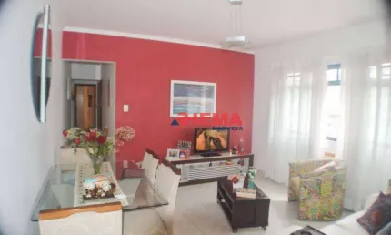 Apartamento com 2 dormitórios à venda, 80 m² por r$ 520.000,00 - campo grande - santos/sp