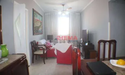 Apartamento com 2 dormitórios à venda, 95 m² por R$ 400.000,00 - Estuário - Santos/SP
