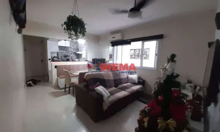 Apartamento com 2 dormitórios à venda, 57 m² por r$ 450.000,00 - macuco - santos/sp