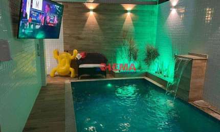Casa com 3 dormitórios à venda, 250 m² por R$ 2.450.000,00 - Ponta da Praia - Santos/SP