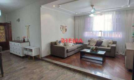 Cobertura com 3 dormitórios à venda, 287 m² por R$ 1.300.000,00 - Campo Grande - Santos/SP