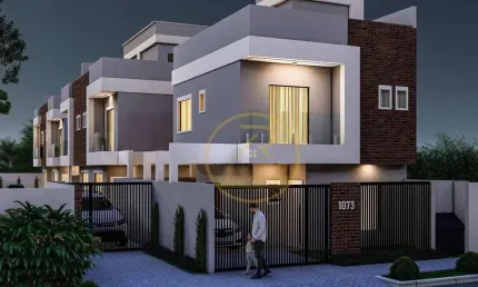 Sobrado à venda, 142 m² por R$ 630.000,00 - Sítio Cercado - Curitiba/PR