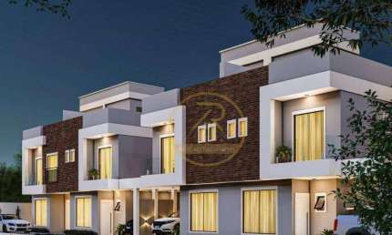 Sobrado com 3 dormitórios à venda, 127 m² por R$ 550.000 - Sítio Cercado - Curitiba/PR