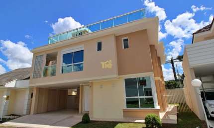 Casa em Condomínio em Santa Felicidade, com 354  m2, 4 suítes
