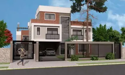 Casa em condomínio fechado com 3 quartos à venda na Rua Samuel Cézar, 1510, Água Verde, Curitiba