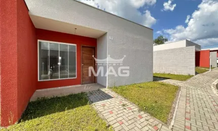 Casa em condomínio fechado com 3 quartos à venda na Rua do Jacarandá, 405, Parque do Embu, Colombo por R$ 293.000