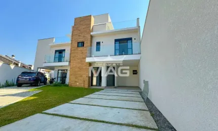 Casa em condomínio fechado com 3 quartos à venda na Doutor Rubéns Machado Câmara, 80, Jardim Social, Curitiba por R$ 1.150.000