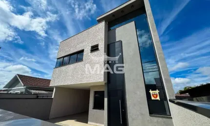 Casa em condomínio fechado com 3 quartos à venda na rua hermínio cardoso, 30, tingui, curitiba por r$ 899.000