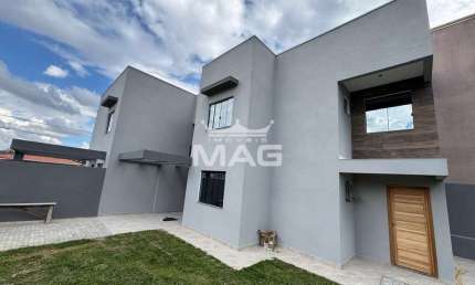 Casa com 3 quartos à venda na Rua Feres Felipe Daher, 28, Roça Grande, Colombo por R$ 559.900